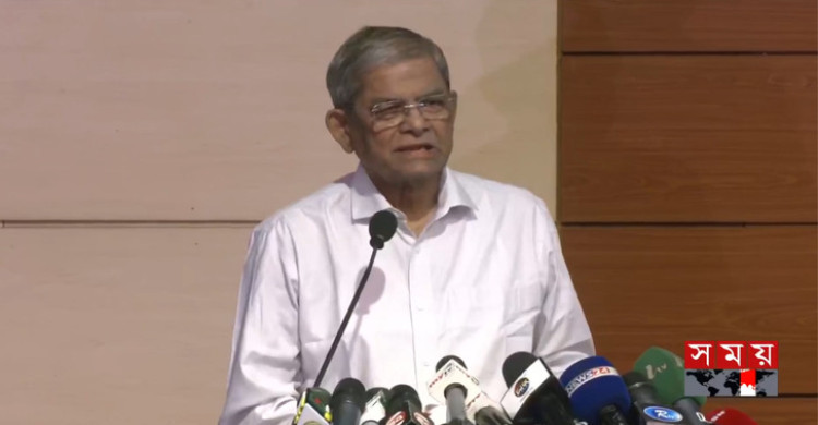 দেশটা আমাদের, ট্রাম্প-মোদি এসে কিছু করে দেবেন না: মির্জা ফখরুল