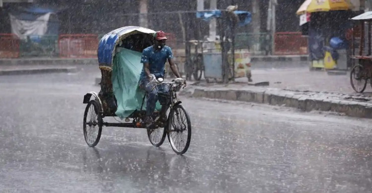 আজ ৩ বিভাগে বজ্রসহ বৃষ্টির পূর্বাভাস