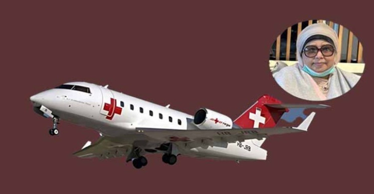 আপাতত লন্ডন যাচ্ছেন না খালেদা জিয়া, আসছে না এয়ার অ্যাম্বুলেন্স