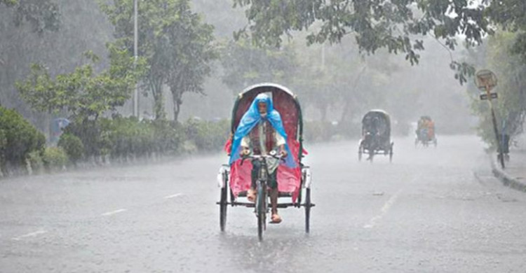 তিন বিভাগে অতি ভারী বৃষ্টিপাতের পূর্বাভাস