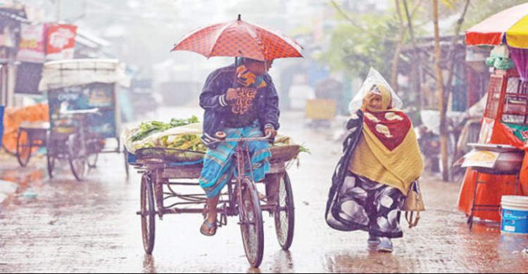 পাঁচ দিনের মধ্যে গুঁড়ি গুঁড়ি বৃষ্টির পূর্বাভাস