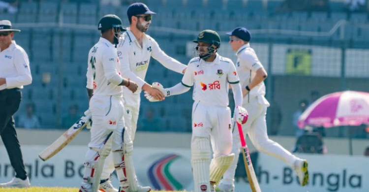 প্রথম ইনিংসে ৪৭৬ রানে থামলো বাংলাদেশ