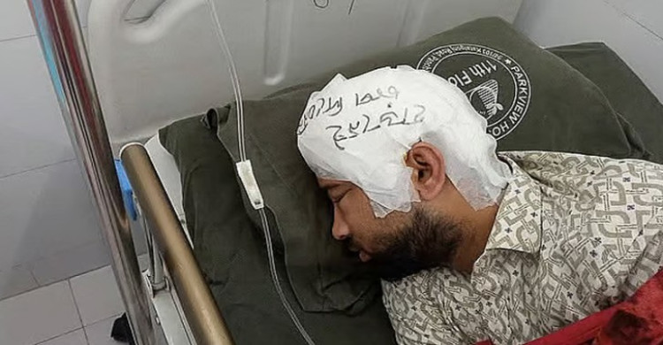 ফ্রিজে রাখা খুলি ২ মাস পর লাগানো হলো মামুনের মাথায়