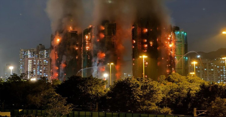 হংকংয়ে অগ্নিকাণ্ডে নিহত বেড়ে ৫৫