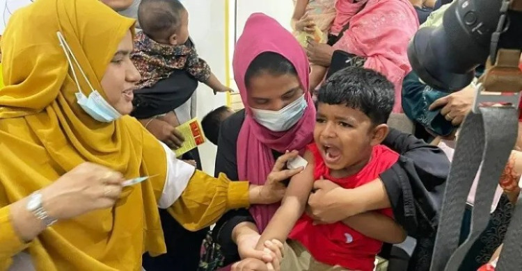 হামের টিকা পেয়েছে ৯৪ লাখ ২৪ হাজার শিশু