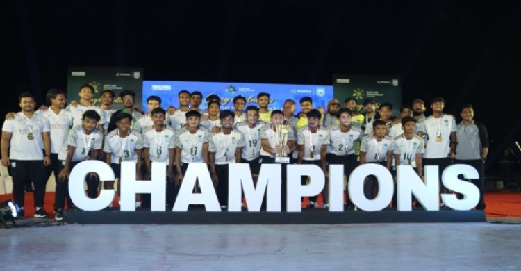 মাসে লাখ টাকা বেতন পাবেন সাফজয়ী ফুটবলাররা