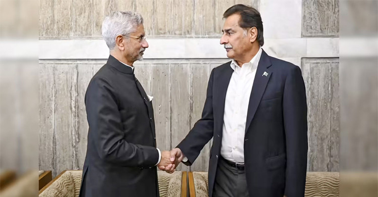 ঢাকায় জয়শঙ্করের সঙ্গে সাক্ষাৎ নিয়ে মুখ খুললেন পাকিস্তানের স্পিকার